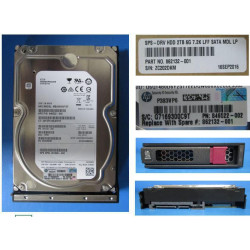 Hewlett Packard Enterprise 2TB SATA Hard Drive 6Gb/s Reference: 862132-001