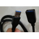 MicroConnect USB 3.0 A-A 1.8 m M-F, Black Référence: W128986183