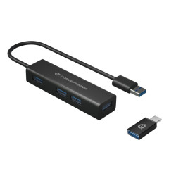 Conceptronic 4-Port Usb 3.0 Aluminum Hub Reference: W128254735