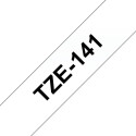 Brother TZE141 18MM BLACK ON CLEAR 