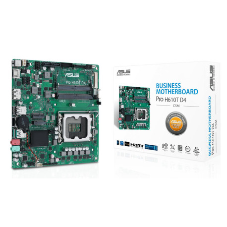Asus Pro H610T D4-Csm Intel H610 Référence: W128270829