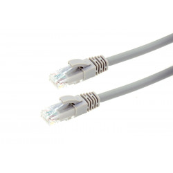 MicroConnect U/UTP CAT6 2M Grey Snagless Reference: UTP602BOOTED