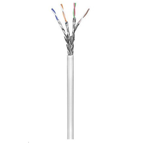 MicroConnect S/FTP CAT6 100m White, PVC Reference: KAB017-100