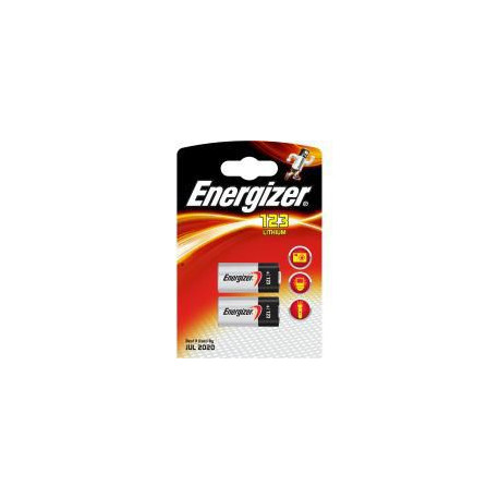 Energizer CR123/CR123A single Use 2 pack Reference: 628289