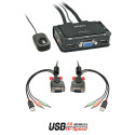 Lindy 2 Port VGA, USB 2.0 & Audio Reference: W128456975