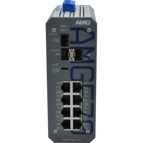 AMG Industrial Managed Switch, 8x Référence: W126147099