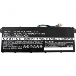 CoreParts Laptop Battery for Acer Reference: MBXAC-BA0043