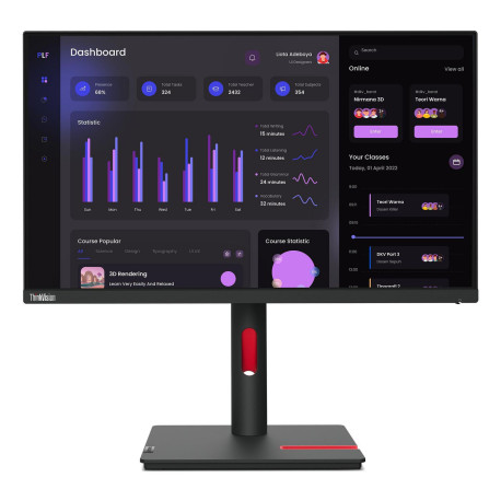 Lenovo Thinkvision T24I-30 60.5 Cm Référence: W128346620