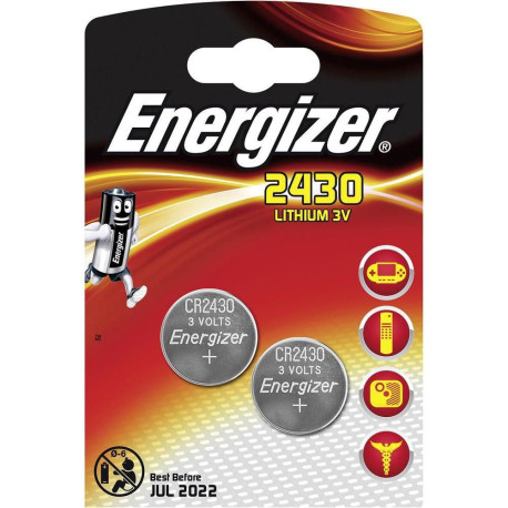 Energizer LITHIUM CR2430 2PK Reference: 637991