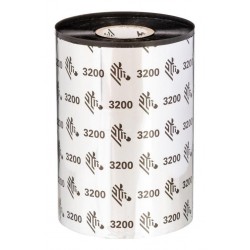 Zebra Ribbon, Wax/Resin, 64mm x 74m Référence: 03200GS06407