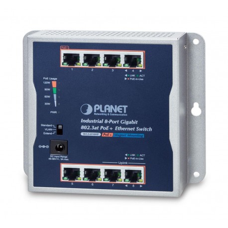 Planet IP30 Industrial 8-Port Référence: W125745016