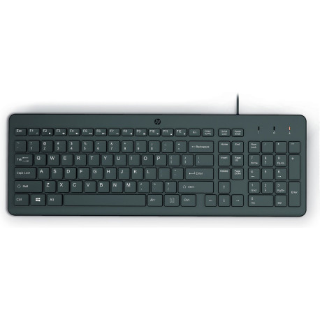 HP 150 Wired Keyboard GRK Référence: W128308429