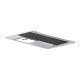 HP SPS-TOPCOVER W/KB CP+PS BL ITL Référence: W126677137