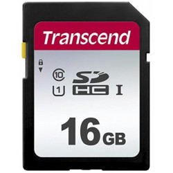 Transcend Sd Card Sdhc 300S 16Gb Reference: W128266049