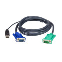 Aten KVM Cable USB PC to HD Switch Référence: 2L-5202U