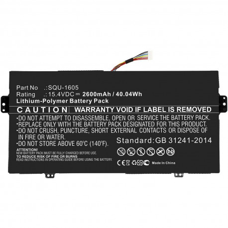 CoreParts Laptop Battery for Acer Reference: W125993313