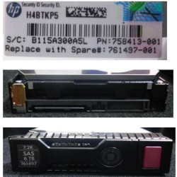 HP 6TB HOT-PLUG SAS HARD DISK DRI Référence: 761497-001