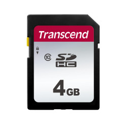 Transcend Sd Card Sdhc 300S 4Gb Référence: W128266042