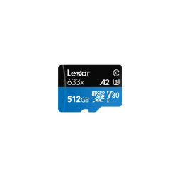 Lexar 633X 512 Gb Microsdxc Uhs-I Reference: W128261500