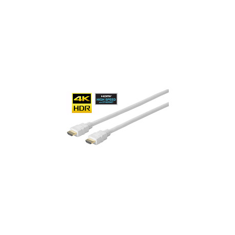 Vivolink Pro HDMI Cable White 2m Reference: PROHDMIHD2W