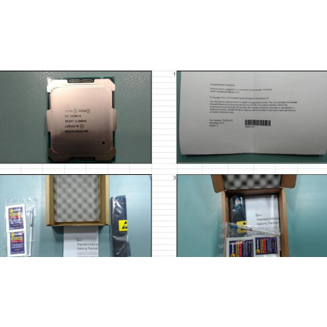 HP CPU: 2.2GHZ (E5-2630V4 Référence: W129150883 