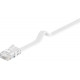 MicroConnect U/UTP CAT6 2M White Flat Reference: V-UTP602W-FLAT