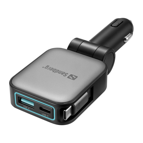 Sandberg Car Charger 3in1 72W FlexCable Référence: 441-82