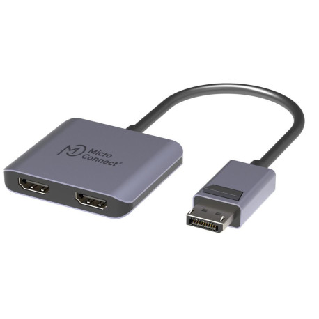 MicroConnect DisplayPort to 2x HDMI female Référence: W129151813