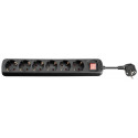 MicroConnect 6-way Schuko Socket 5M Black Reference: W126451137
