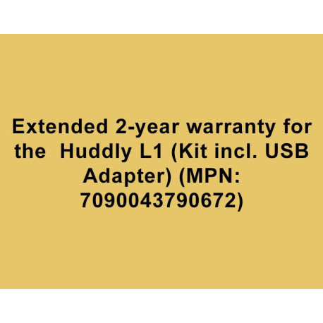 Huddly Ext. 2-yr warr. Huddly L1 Référence: W128844353