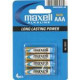 Maxell Battery Alkaline Lr-03 Aaa Référence: W128252748