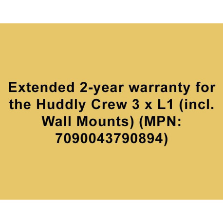 Huddly Ext. 2-yr warr. Huddly Crew 3 Référence: W128844356