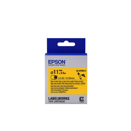 Epson TAPE - LK6YBA11 HST BLK/ Reference: C53S656904