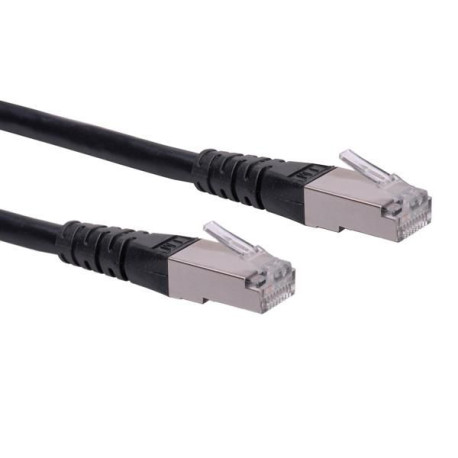 Roline S/Ftp Patch Cord Cat.6, Black Reference: W128372286