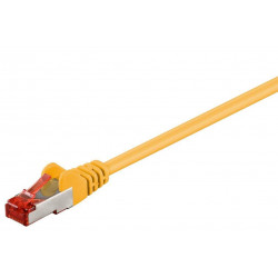 MicroConnect F/UTP CAT6 0.25m Yellow LSZH Reference: STP60025Y