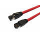 MicroConnect CAT8.1 S/FTP 0,50m Red LSZH Reference: W126443482