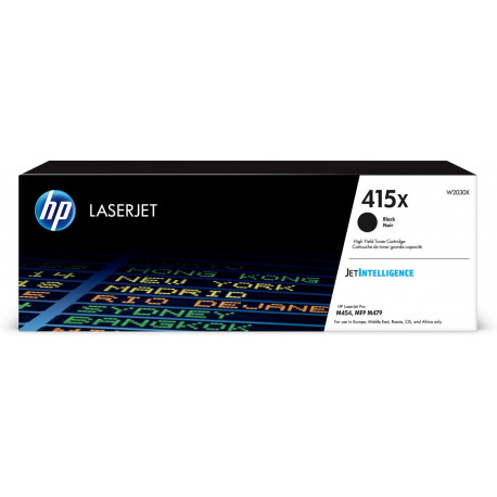 HP 415X Black LaserJet Toner Reference: W2030X