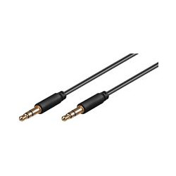 MicroConnect 3.5mm Connector Cable 0.5m Reference: AUDLL05