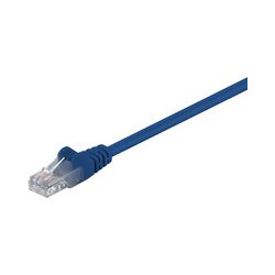 MicroConnect U/UTP CAT5e 0.5M Blue PVC Reference: B-UTP5005B