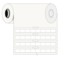 Brady PCR Tube Label for Référence: W128353132