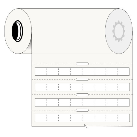 Brady PCR Tube Label for Référence: W128353132