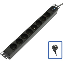 Lanview POWER STRIP 19 - 8 WAYS - 1U Référence: W128318537