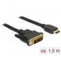 Delock Cable DVI 18+1 male ~ Référence: W127153317