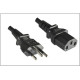 MicroConnect Power Cord Brazil to C13 1.8m Référence: PE010418BRAZIL