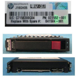 HP DR SSD 400GB 12G 2.5 SAS MSA Référence: 841504-001