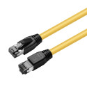 MicroConnect CAT8.1 S/FTP 1,5m Yellow LSZH Référence: W126443466