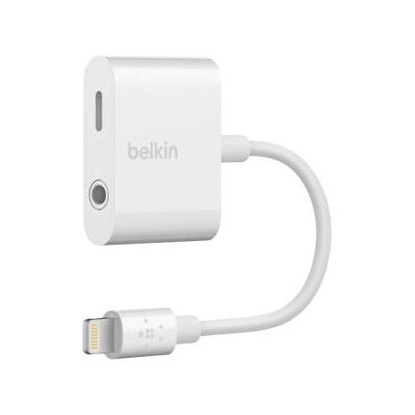 Belkin 3.5 MM AUDIO+CHARGE 4in Wht Référence: F8J212BTWHT