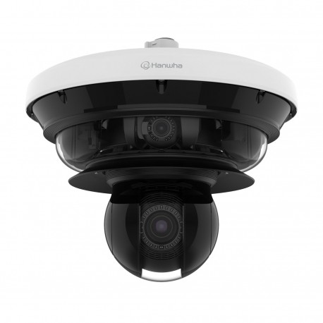 Hanwha 4K 4Ch PTRZ + 2MP 40x PTZ AI Référence: W128405310