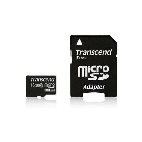 Transcend SDHC Micro UHS-1 16GB Class 10 Reference: TS16GUSDU1