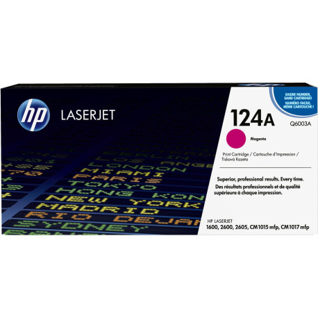 HP Toner Magenta Référence: Q6003A
